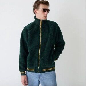 J Crew teddy zip-up jacket